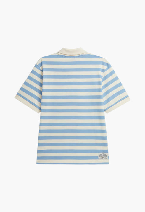 Sailor Polo - Blue/Off-White - GLAM MODA